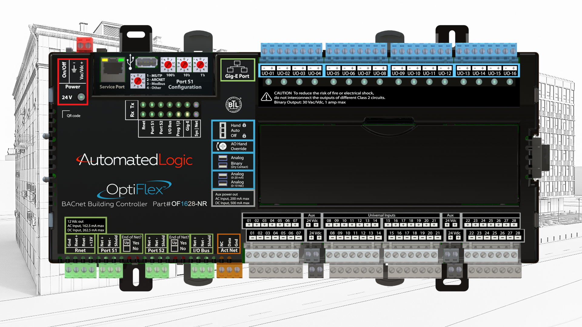 OptiFlex™ BACnet Building Controller